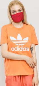 adidas Originals Trefoil Tee lososové / bílé