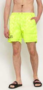 PLEASURES BPM Shorts neon zelené