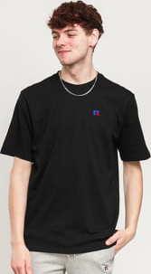 RUSSELL ATHLETIC Baseliner T-Shirt černé