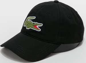 LACOSTE Large Logo Cap černá