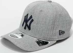 New Era 950 Stretch Snap NY melange šedá / navy S-M