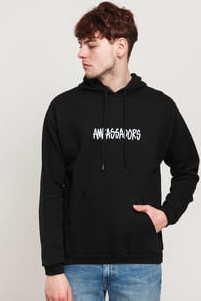 Ambassadors Script Hoodie černá