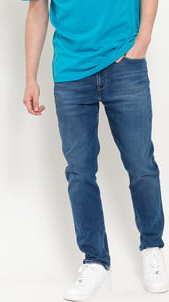 TOMMY JEANS M Rey Relaxed Tapered save mid bl str 36/34