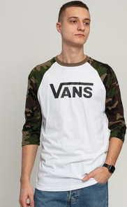 Vans MN Vans Classic Raglan bílé / camo zelené