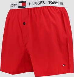 Tommy Hilfiger Woven Boxer červené