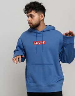 Levi's ® Relaxed Graphic Hoodie modrá