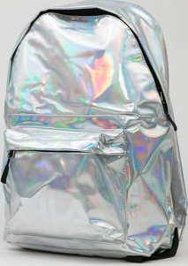 Fila New Backpack S'Cool Holographic stříbrný