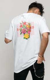 Soulland Rossell Tee bílé