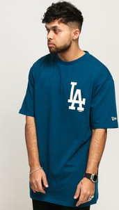 New Era MLB Big Logo Oversized LA tmavě tyrkysové
