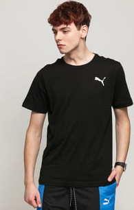 Puma Essential Small Logo Tee černé