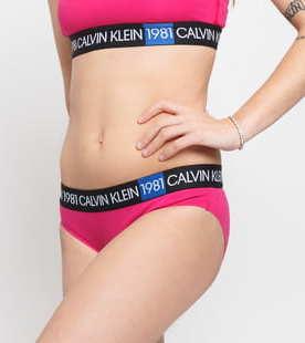 Calvin Klein Bikini - Slip 1981 tmavě růžové