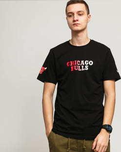 New Era NBA Gradient Wodmark Bulls černé