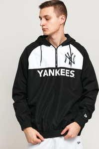 New Era MLB Windbreaker NY černá / bílá