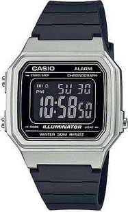Casio W 217HM-7BVEF černé / stříbrné