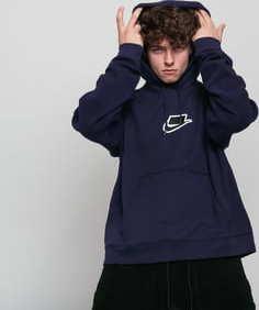 Nike M NSW NSP Hoodie PO Fleece navy