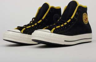 Converse Chuck 70 Hi black / vivid sulfur