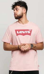 Levi's ® Housemark Graphic Tee HM SSNL EMB růžové