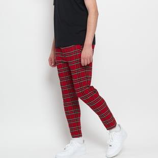 Urban Classics Tartan Pants červené / černé / bílé / žluté
