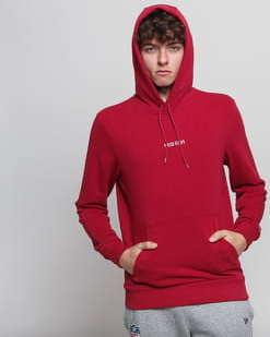 New Era Essential Hoody New Era vínová