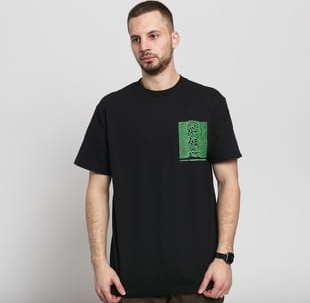 PLEASURES Joy Division Up T-shirt černé / zelené