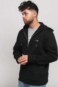 LACOSTE Men's Full Zip Hooded černá