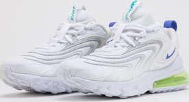 Nike Air Max 270 React ENG (GS) white / saphire - laser orange