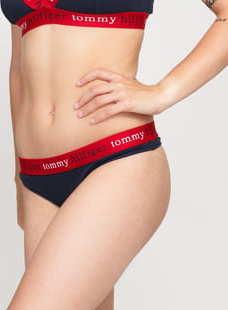 Tommy Hilfiger Thong navy / červené
