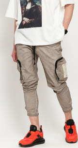 PREACH Cotton Cargo Pants světle hnědé