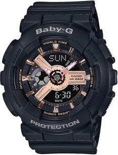 Casio Baby-G BA 110RG-1AER černé