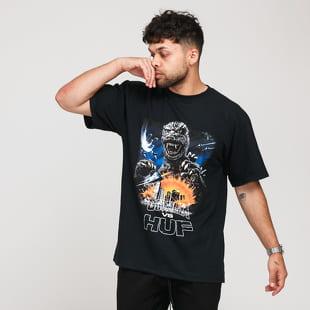 HUF Godzilla Tour SS Tee černé