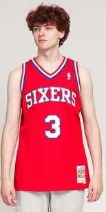Mitchell & Ness NBA Swingman Jersey 76ers - Allen Iverson #3 červený