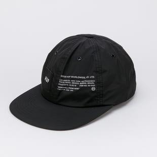 HUF Offset 6 Panel Cap černá
