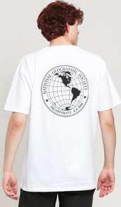 Vans MN Vans X Nat Geo Globe Tee bílé