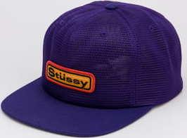 Stüssy Full Mesh Cap fialová