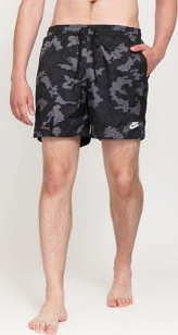 Nike M NSW CE Short Woven Flow camo černé / tmavě šedé
