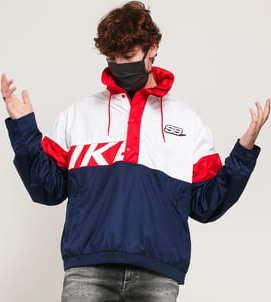 Nike M NK SB Anorak Jacket navy / bílá / červená