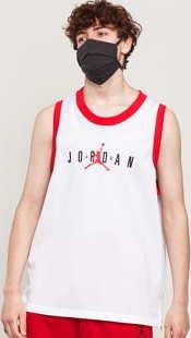 Jordan M J JM Sport DNA Tank bílý / červený
