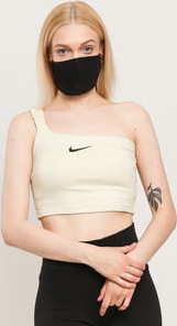 Nike W NSW Swoosh Tank Crop světle béžové