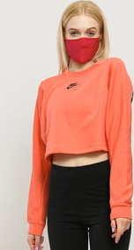 Nike W NSW Air Crew tmavě růžová