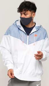 Nike M NSW HE WR Jacket HD bílá / modrá
