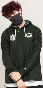 New Era NFL Windbreaker G tmavě zelená
