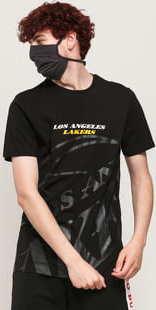 New Era NBA Big Logo Tee LA Lakers černé