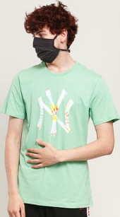 New Era MLB Infill Team Logo Tee NY zelené