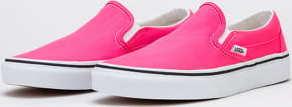 Vans Classic Slip-On (neon) knockout pink / true white
