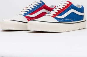 Vans Old Skool 36 DX (anaheim factory) og white / og blue / og red