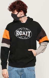 Converse X Rokit Pullover Hoodie černá