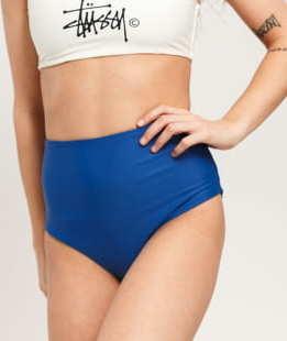 Stüssy Sunset Swim Bottom tmavě modré