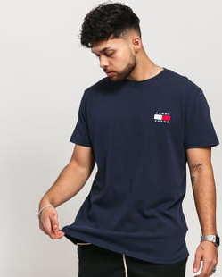 TOMMY JEANS M Tommy Badge Tee navy