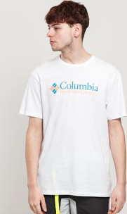 Columbia CSC Basic Logo Short Sleeve bílé