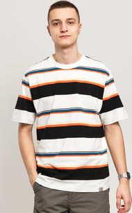 Carhartt WIP Sunder Tee bílé / černé / oranžové / žluté / modré